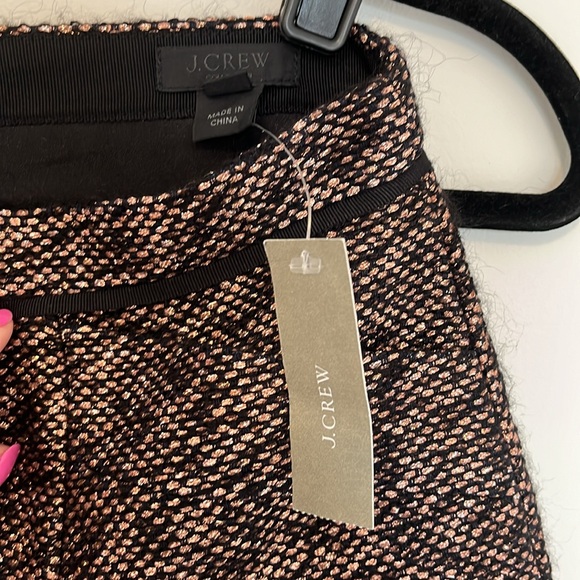 J.Crew Metallic Pencil Skirt NWT - Picture 4 of 6